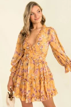 Sundae Muse Felicity Dress / Apricot DRESSES 25 Sundae Muse Felicity Dress / Apricot DRESSES