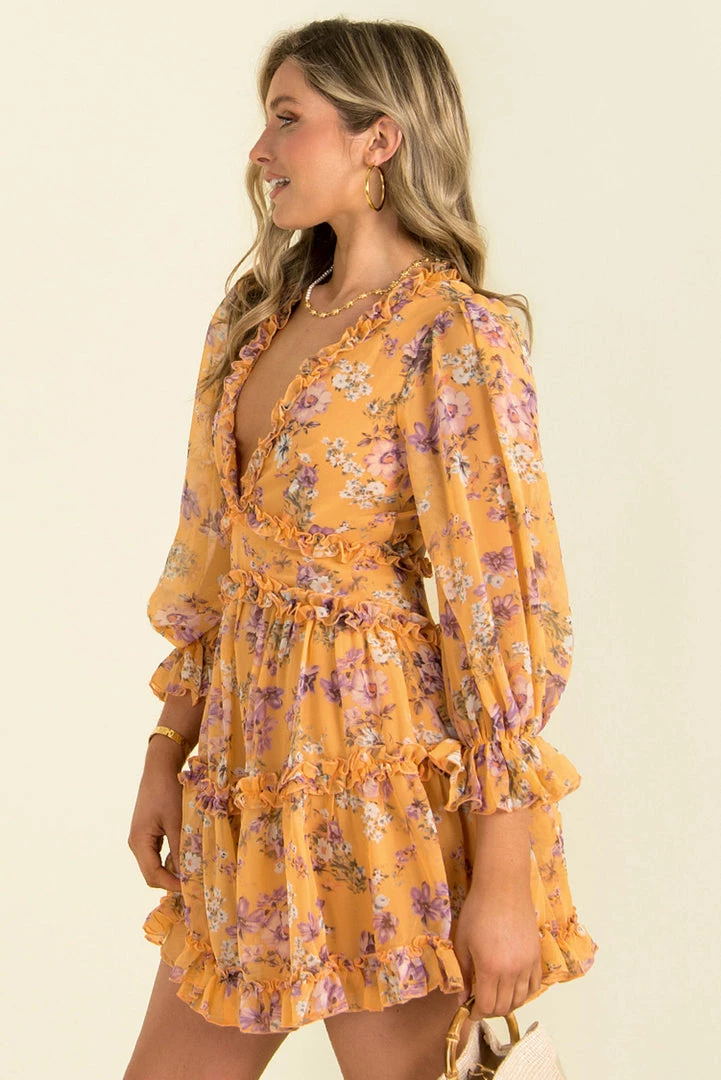 Sundae Muse Felicity Dress / Apricot DRESSES 9 Sundae Muse Felicity Dress / Apricot DRESSES