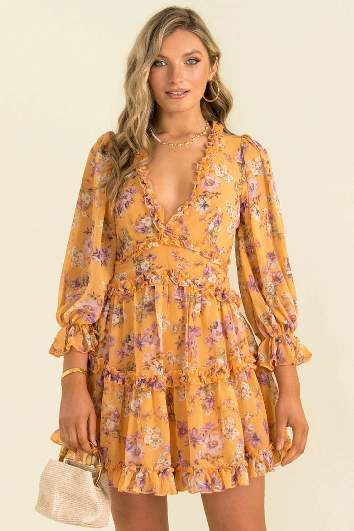 Sundae Muse Felicity Dress / Apricot DRESSES 11 Sundae Muse Felicity Dress / Apricot DRESSES