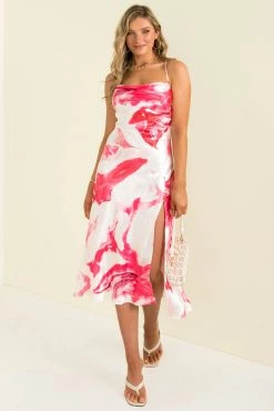 Sundae Muse DRESSES Portia Dress / Hot Pink