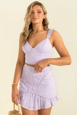 Sundae Muse Bottoms Angelica Skirt / Lilac
