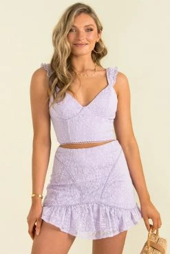 Sundae Muse Bottoms Angelica Skirt / Lilac