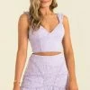 Sundae Muse Bottoms Angelica Skirt / Lilac