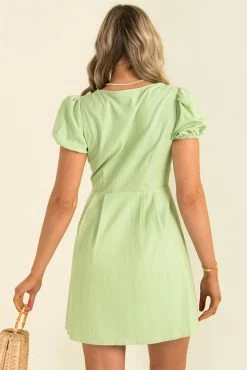 Sundae Muse Regan Dress / Lime DRESSES