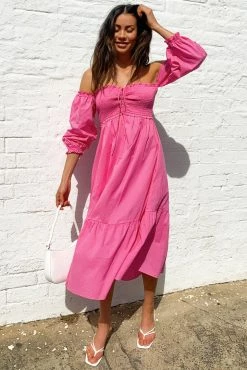 Sundae Muse Sierra Dress / Pink