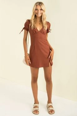 Sundae Muse Amalfi Dress / Chocolate