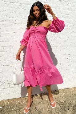 Sundae Muse Sierra Dress / Pink