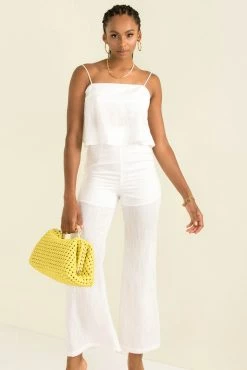 Sundae Muse Samia Pants / White New Arrivals