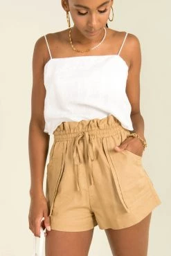 Sundae Muse New Arrivals Samia Top / White