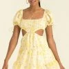 Sundae Muse New Arrivals Sicily Dress / Lemon