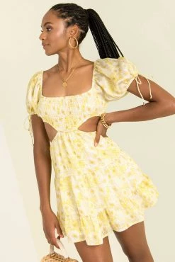 Sundae Muse New Arrivals Sicily Dress / Lemon