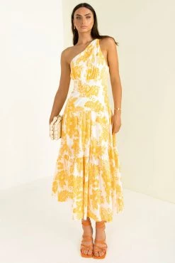Sundae Muse Sutton Dress / Orange Floral DRESSES 35 Sundae Muse Sutton Dress / Orange Floral DRESSES