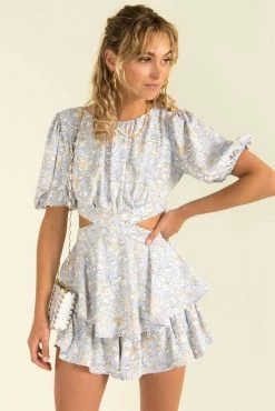 Sundae Muse Rory Playsuit / Blue New Arrivals
