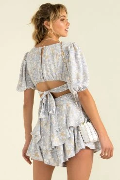 Sundae Muse Rory Playsuit / Blue New Arrivals