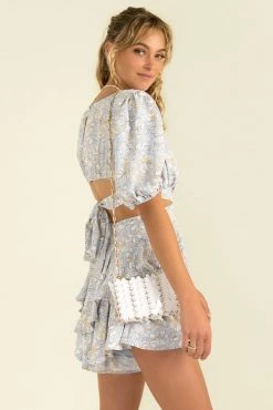 Sundae Muse Rory Playsuit / Blue New Arrivals