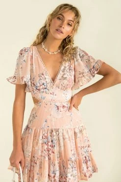 Sundae Muse DRESSES Alora Dress / Pink Floral