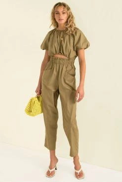 Sundae Muse Catalina Jumpsuit / Olive New Arrivals 22 Sundae Muse Catalina Jumpsuit / Olive New Arrivals