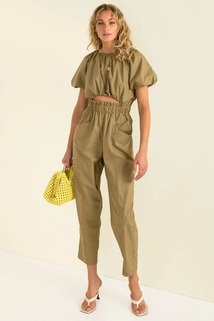 Sundae Muse Catalina Jumpsuit / Olive New Arrivals 11 Sundae Muse Catalina Jumpsuit / Olive New Arrivals