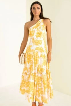Sundae Muse Sutton Dress / Orange Floral DRESSES 26 Sundae Muse Sutton Dress / Orange Floral DRESSES