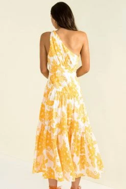 Sundae Muse Sutton Dress / Orange Floral DRESSES 37 Sundae Muse Sutton Dress / Orange Floral DRESSES