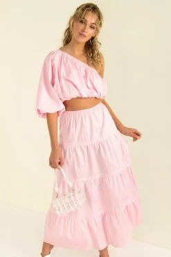Sundae Muse Matilda Maxi Skirt / Pink