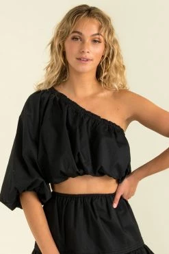 Sundae Muse Nixie Top / Black New Arrivals
