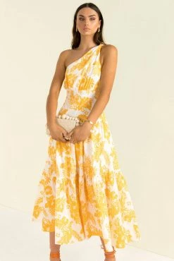 Sundae Muse Sutton Dress / Orange Floral DRESSES 28 Sundae Muse Sutton Dress / Orange Floral DRESSES