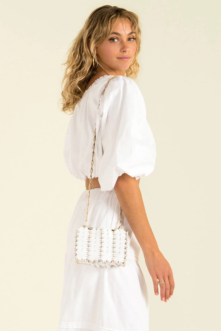 Sundae Muse Nixie Top / White 15 Sundae Muse Nixie Top / White