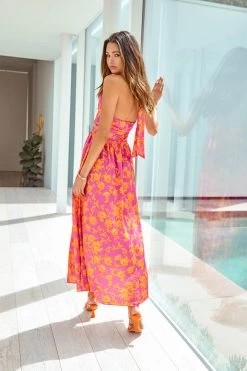 Sundae Muse New Arrivals Rafael Dress / Magenta