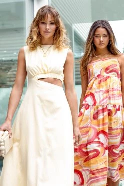 Sundae Muse New Arrivals Morello Dress / Lemon