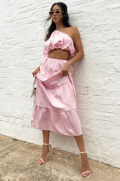 Sundae Muse Matilda Maxi Skirt / Pink