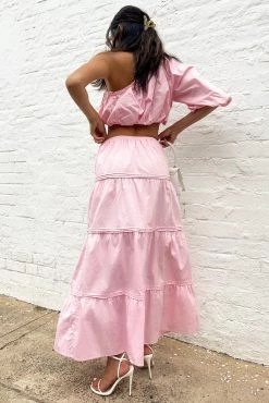 Sundae Muse Matilda Maxi Skirt / Pink