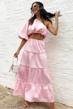Sundae Muse Matilda Maxi Skirt / Pink
