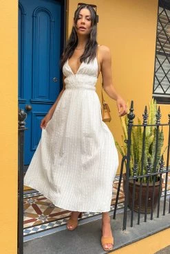 Sundae Muse Landon Dress / White New Arrivals