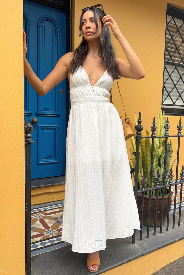 Sundae Muse Landon Dress / White New Arrivals 5 Sundae Muse Landon Dress / White New Arrivals