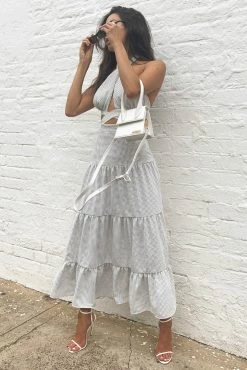 Sundae Muse Gia Dress / White