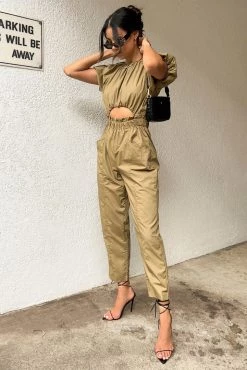 Sundae Muse Catalina Jumpsuit / Olive New Arrivals 18 Sundae Muse Catalina Jumpsuit / Olive New Arrivals