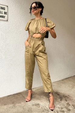 Sundae Muse Catalina Jumpsuit / Olive New Arrivals