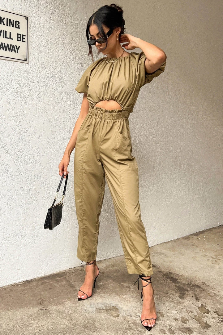 Sundae Muse Catalina Jumpsuit / Olive New Arrivals 5 Sundae Muse Catalina Jumpsuit / Olive New Arrivals