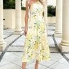 Sundae Muse New Arrivals Sutton Dress / Yellow Floral 1 Sundae Muse New Arrivals Sutton Dress / Yellow Floral