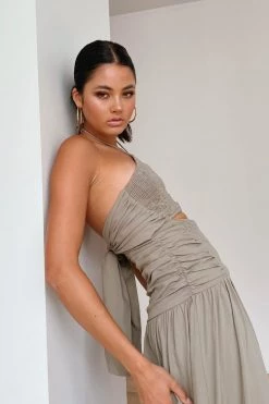 Sundae Muse Mirage Dress / Khaki New Arrivals