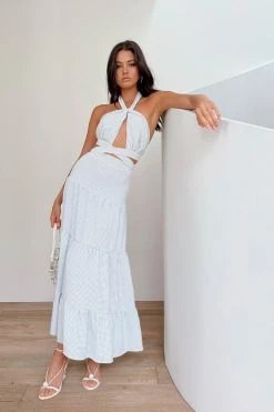 Sundae Muse Gia Dress / White