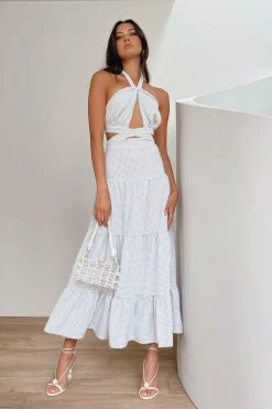 Sundae Muse Gia Dress / White