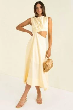 Sundae Muse New Arrivals Morello Dress / Lemon