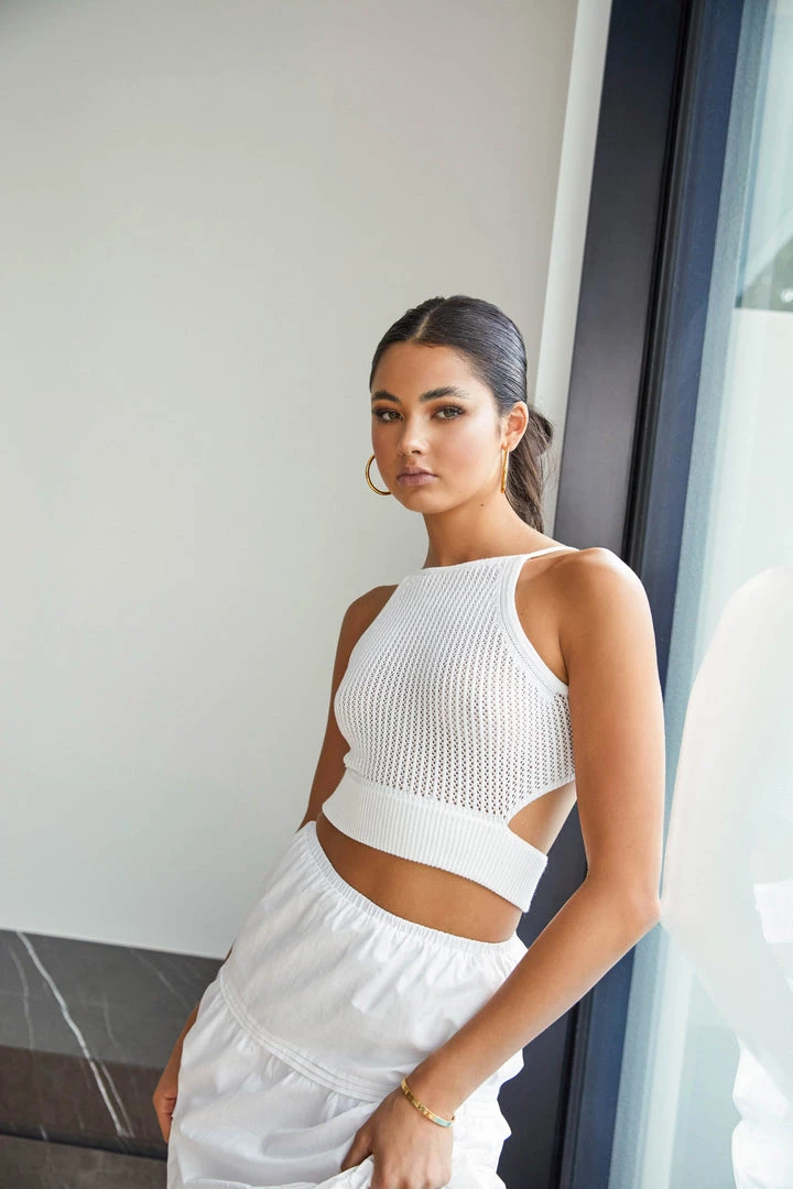 Sundae Muse New Arrivals Kasia Top / White 5 Sundae Muse New Arrivals Kasia Top / White