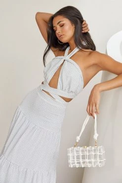 Sundae Muse Gia Dress / White