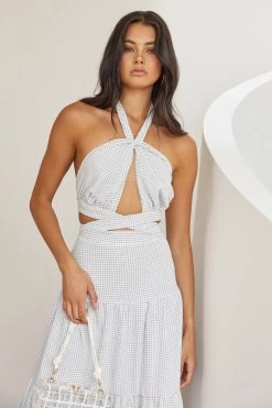 Sundae Muse Gia Dress / White