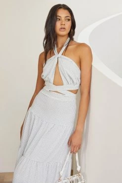 Sundae Muse Gia Dress / White