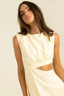 Sundae Muse New Arrivals Morello Dress / Lemon