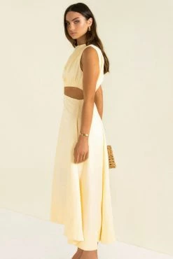 Sundae Muse New Arrivals Morello Dress / Lemon